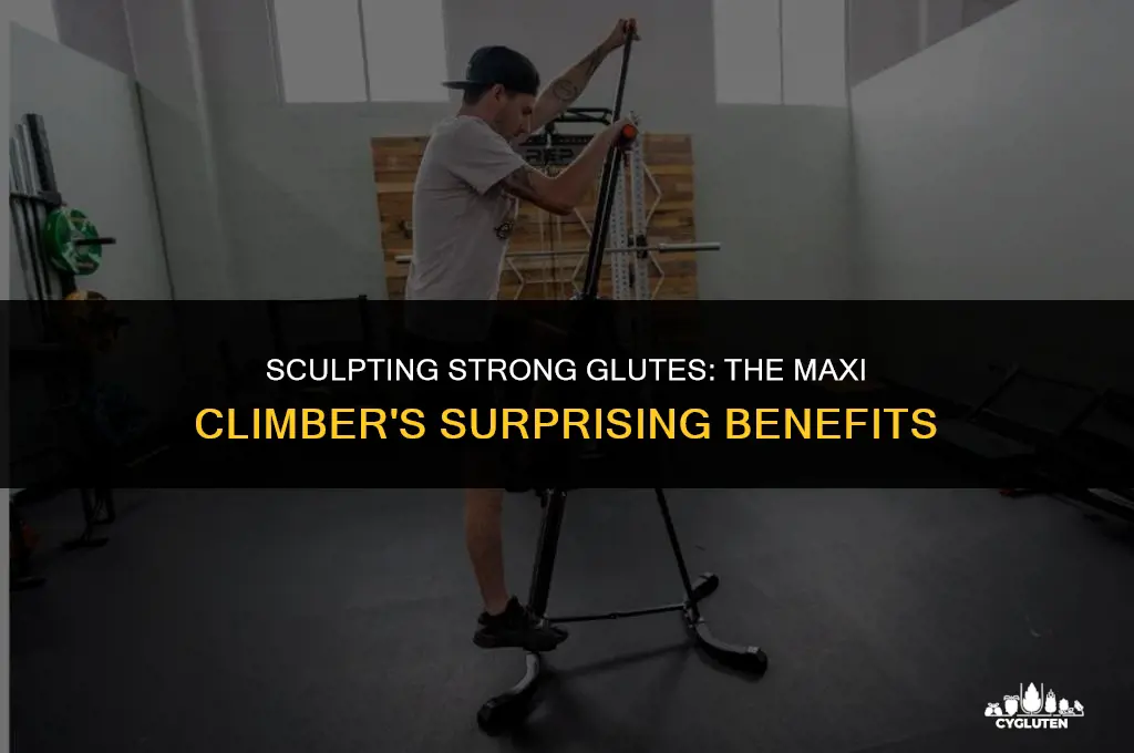 does the maxi climber work your glutes