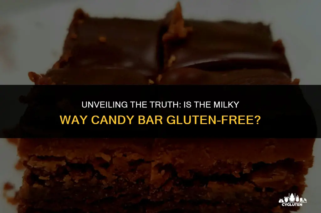 does the milky way candy bar have gluten in it