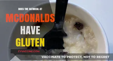 Gluten-Free Options: Does McDonald's Oatmeal Make the Cut?