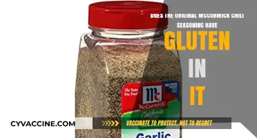 Unveiling the Truth: Is McCormick's Original Chili Seasoning Gluten-Free?