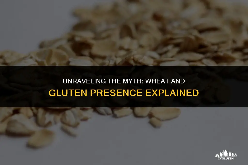 does the presence of wheat mean gluten