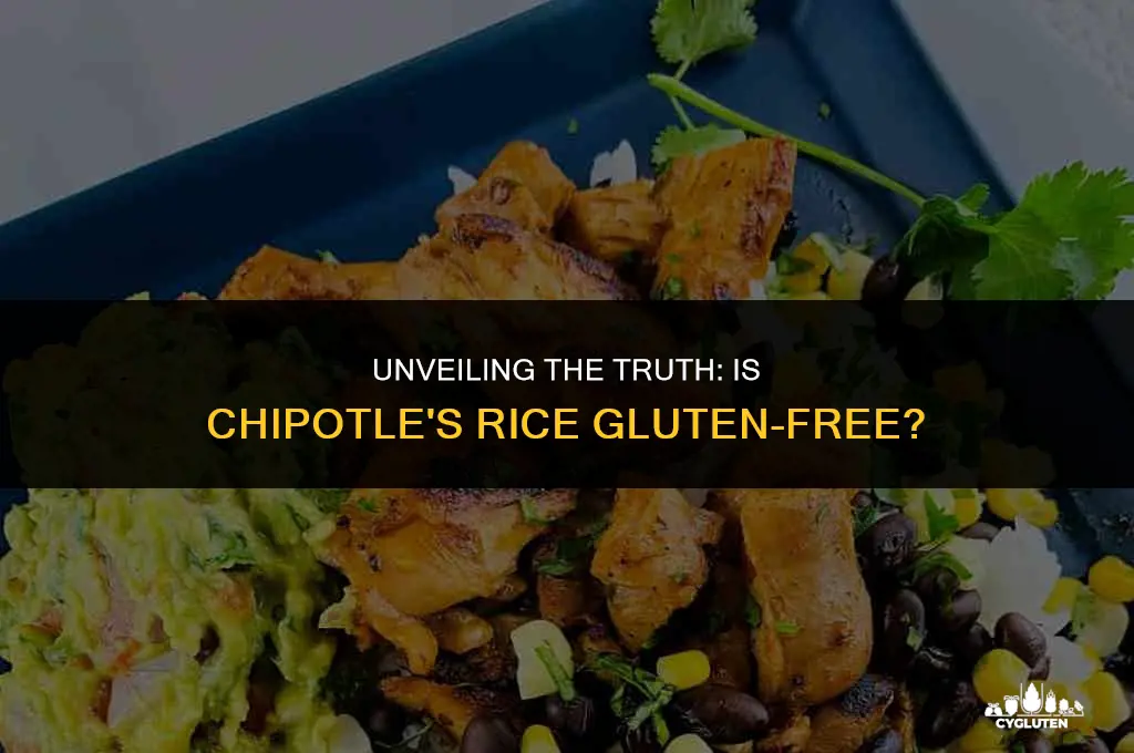 does the rice at chipotle have gluten