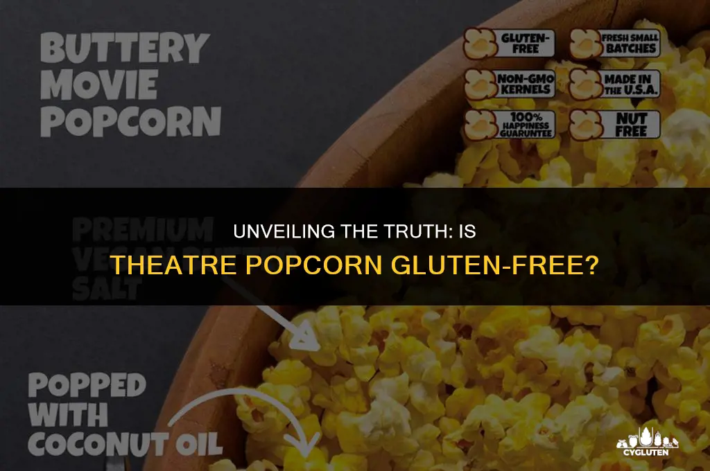 does theatre popcorn have gluten in it