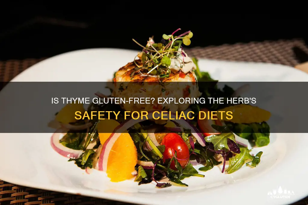 does thyme gluten free