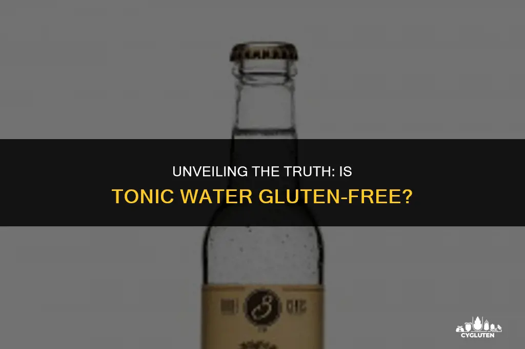 does tonic water have gluten in it