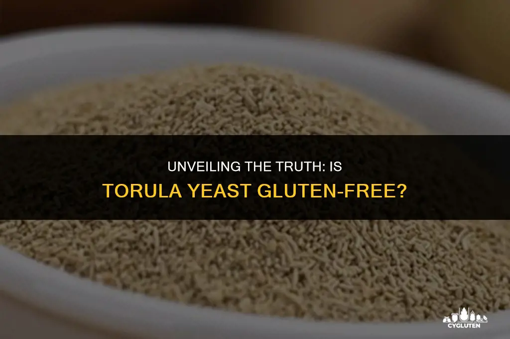 does torula yeast have gluten in it