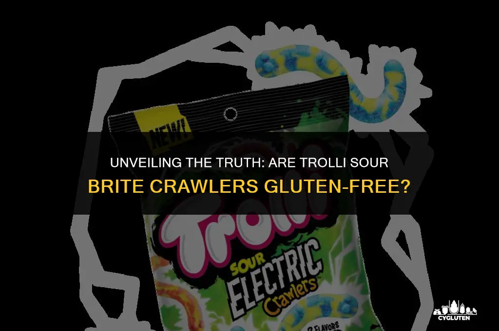 does trolli sour brite crawlers have gluten