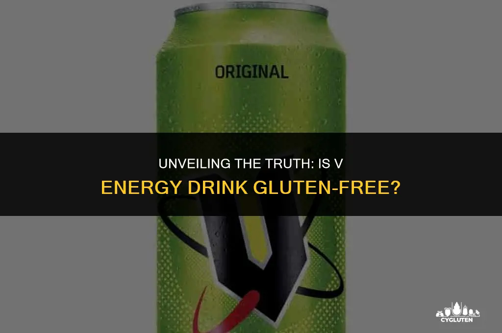 does v energy drink have gluten in it