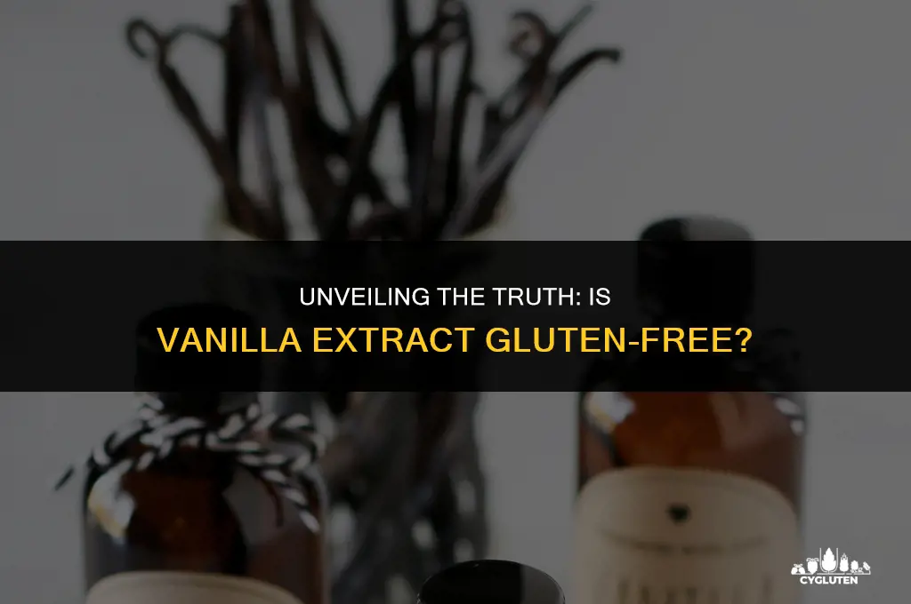 does vanilla extract have gluten in it