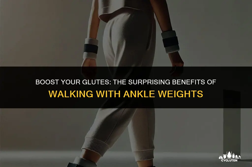 does walking with ankle weight help glutes
