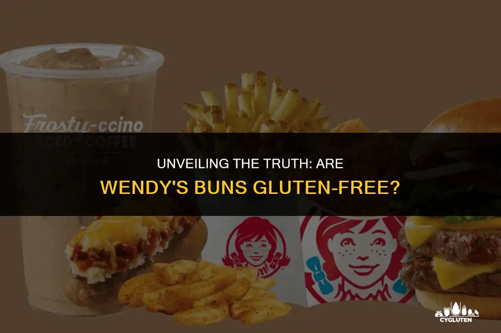 does wendys have gluten in their buns