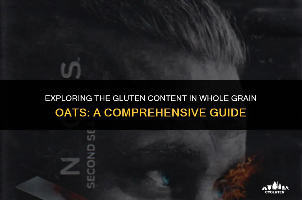 does whole grain oats have gluten in it