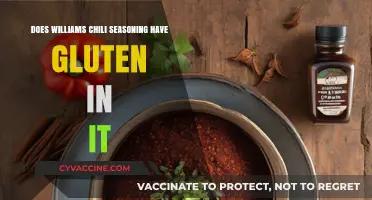 Exploring Gluten Presence in Williams Chili Seasoning: A Detailed Look