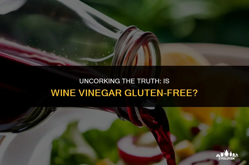 does wine vinegar have gluten in it
