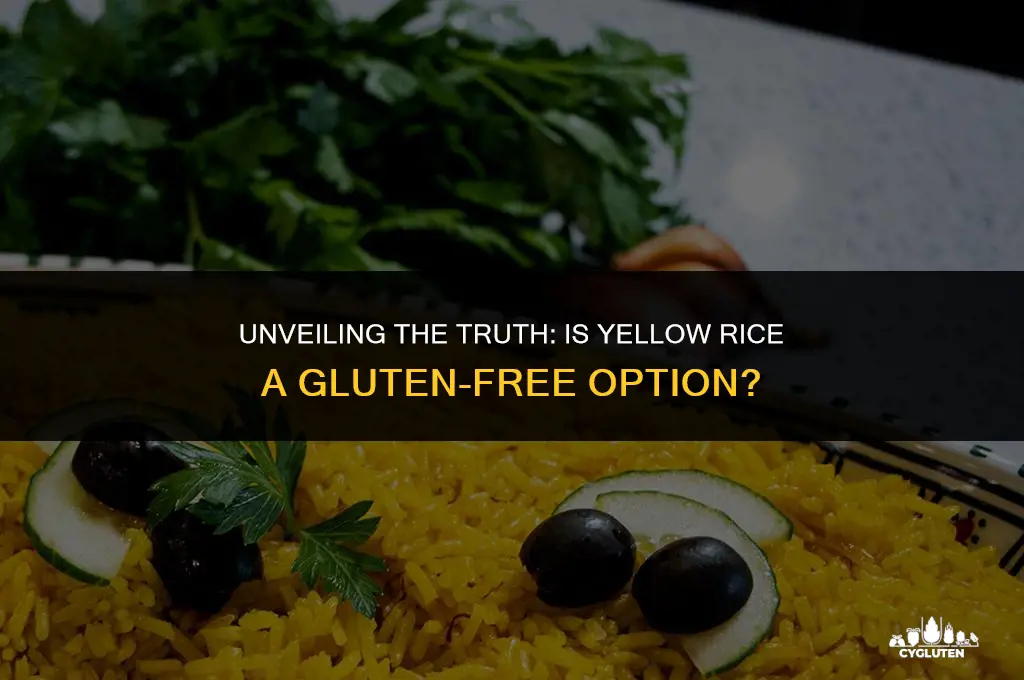 does yellow rice have gluten in it