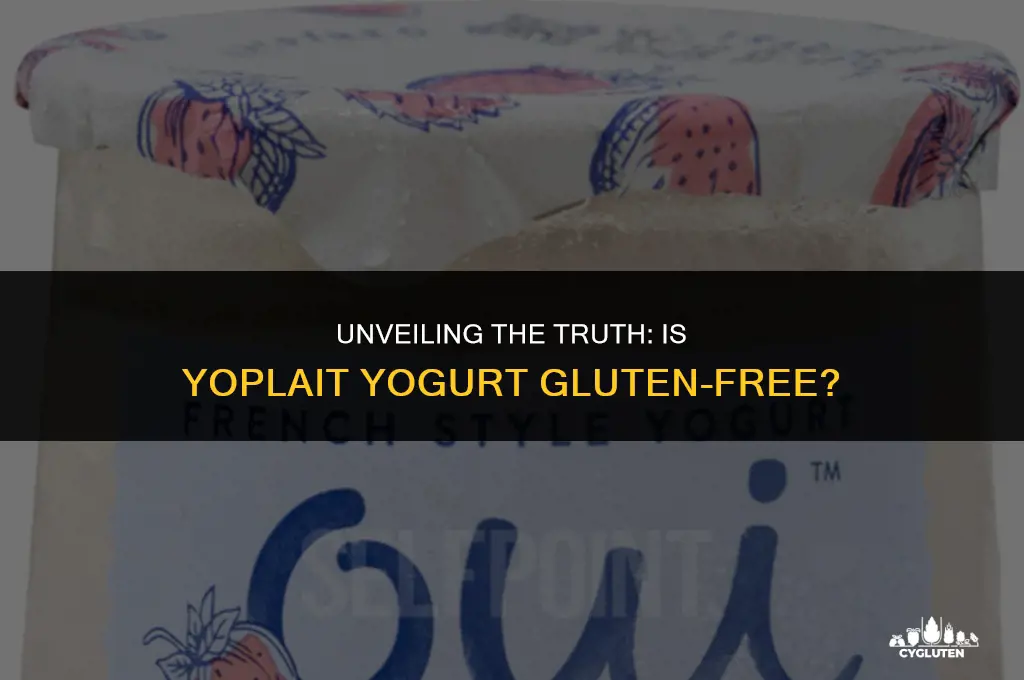 does yoplait yogurt have gluten in it