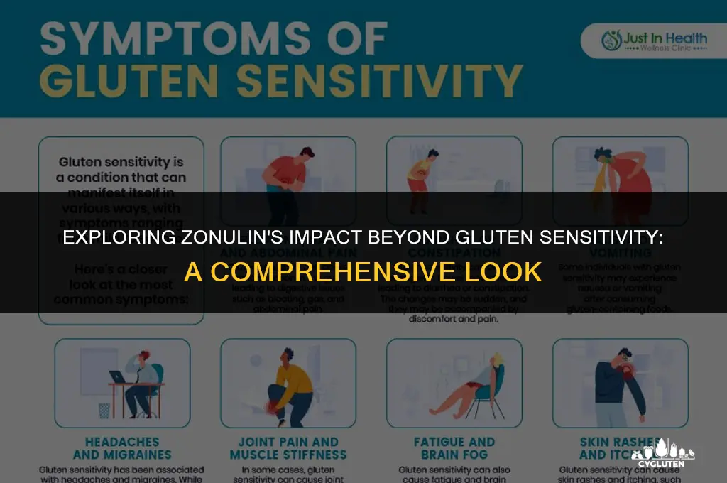 does zonulin have affects on non gluten sensitive