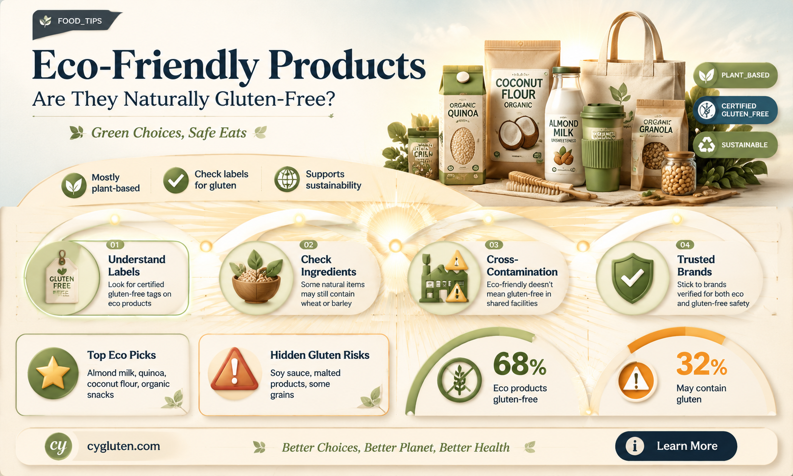 are eco products gluten free