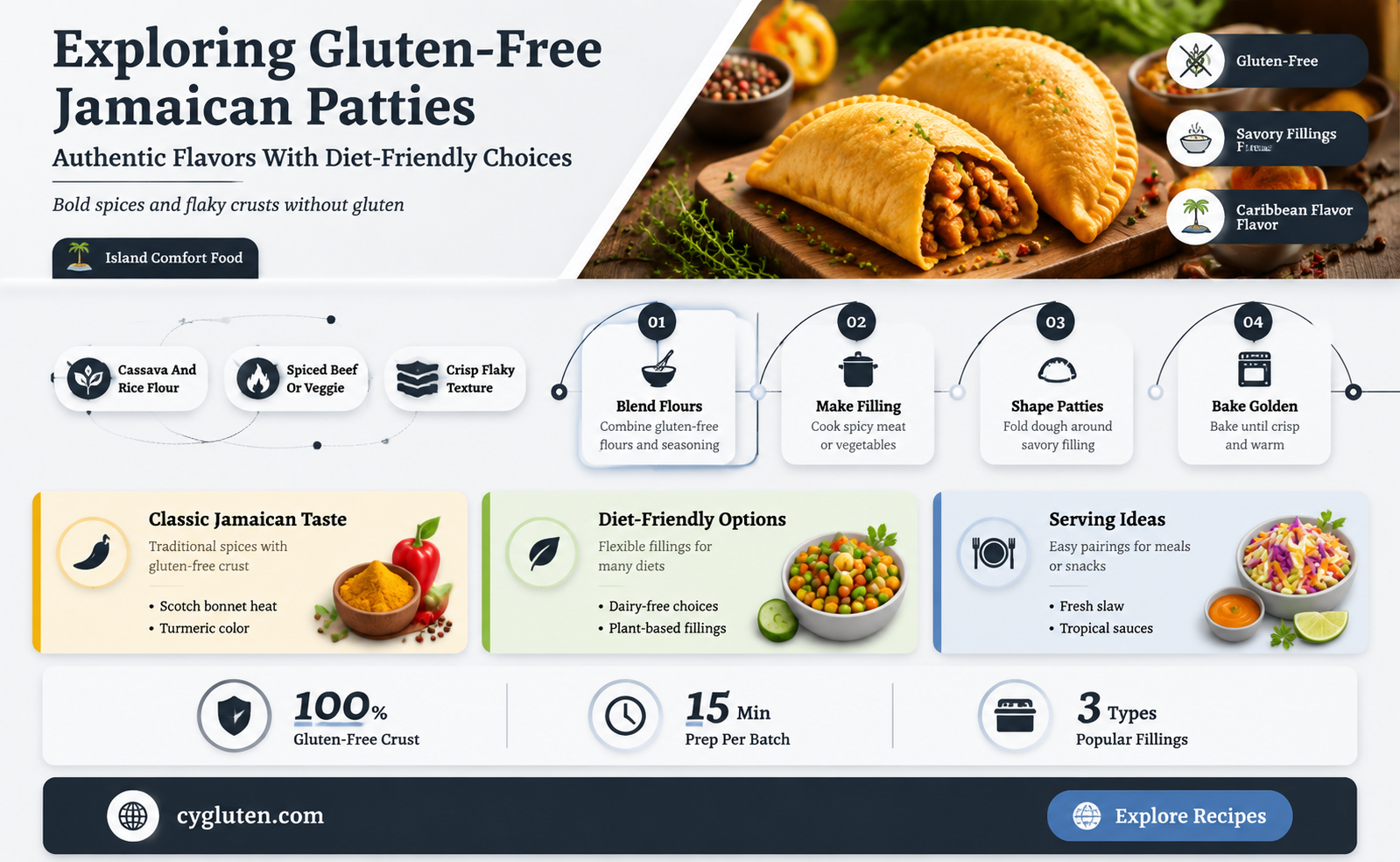 are gluten free jamaican patties