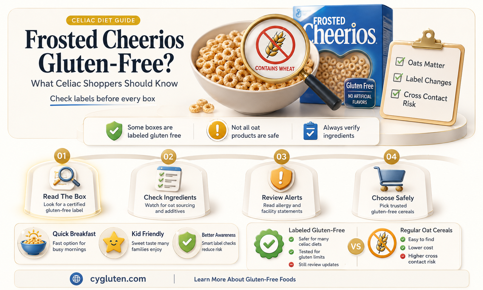 are frosted cheerios gluten free