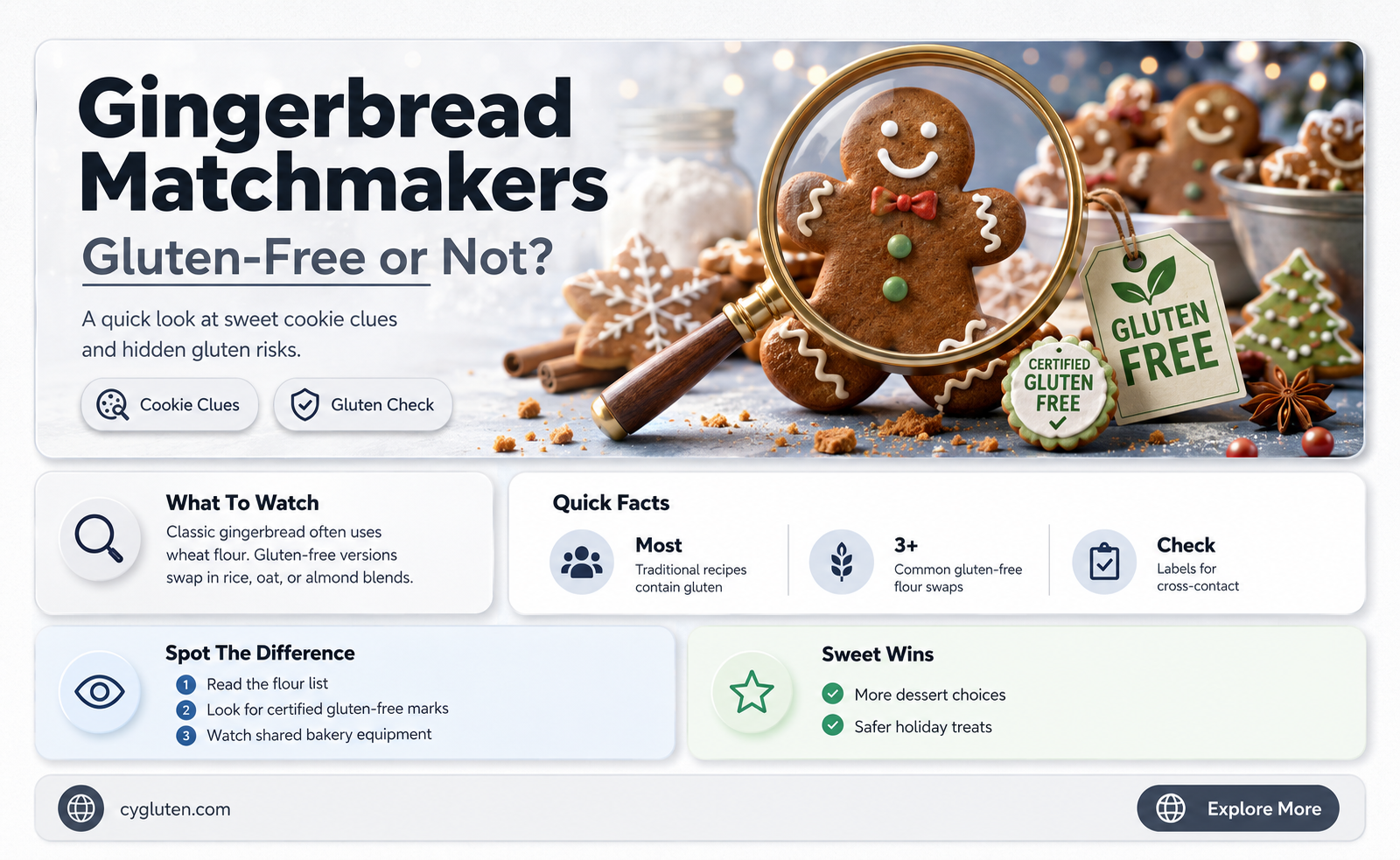 are gingerbread matchmakers gluten free