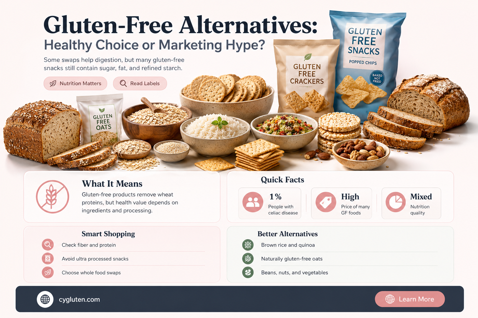 are gluten free alternatives healthy