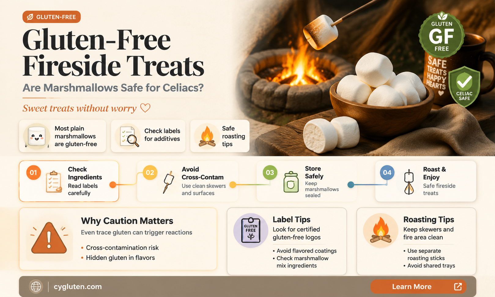 are fireside marshmallows gluten free