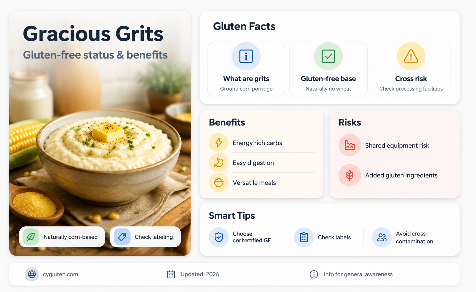 are gracious grits gluten free