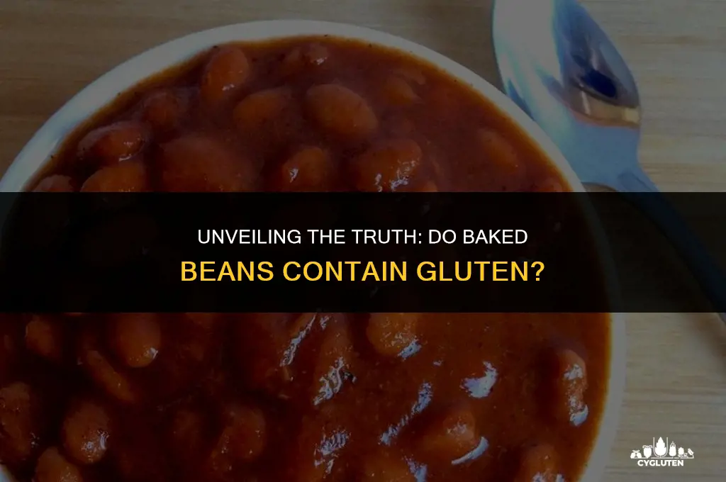 have baked beans got gluten in them