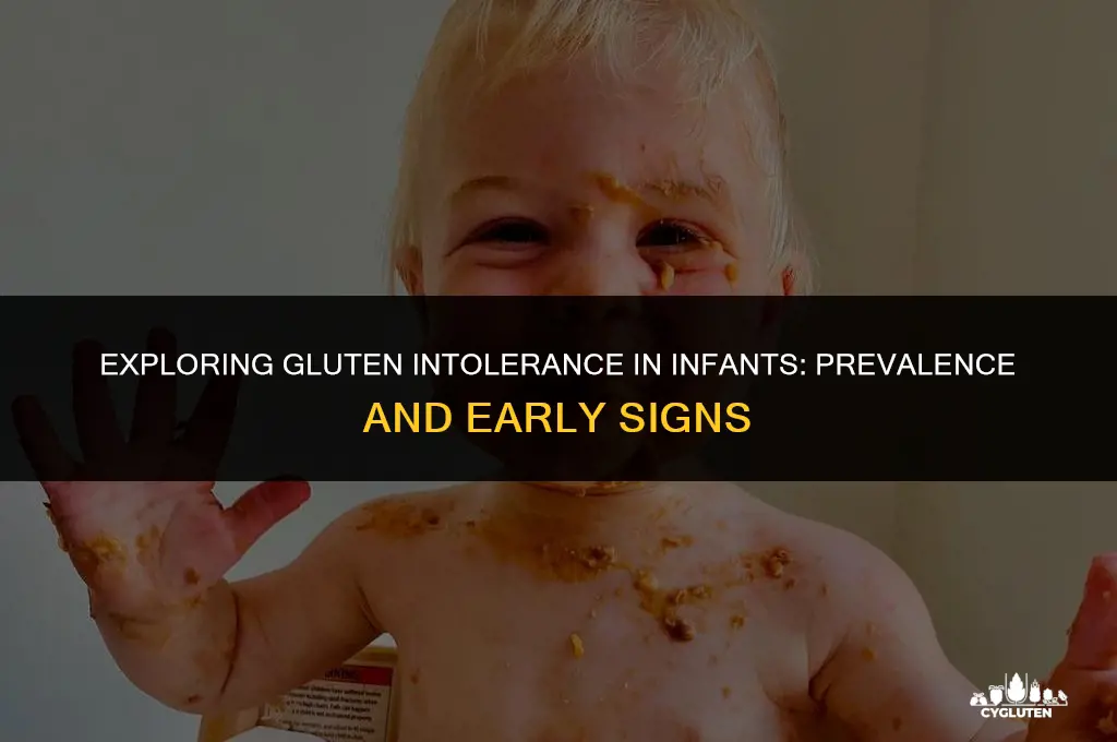 how common is gluten intolerance in babies