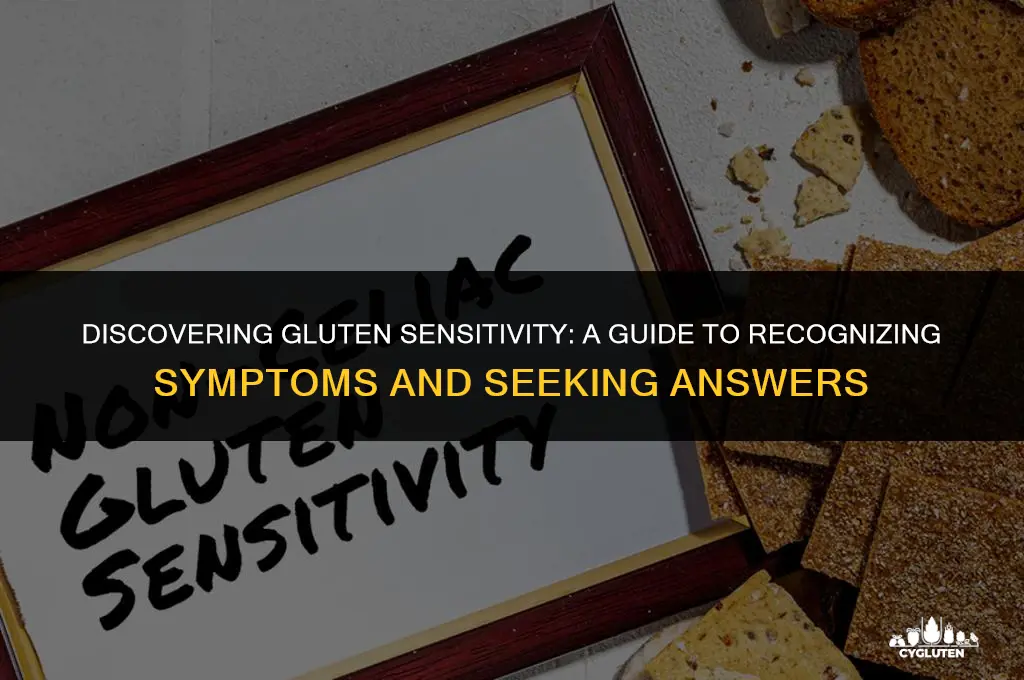 how do i find out if i have gluten sensitivity