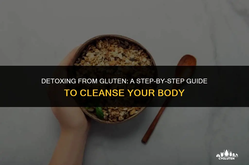 how do i flush gluten out of my body