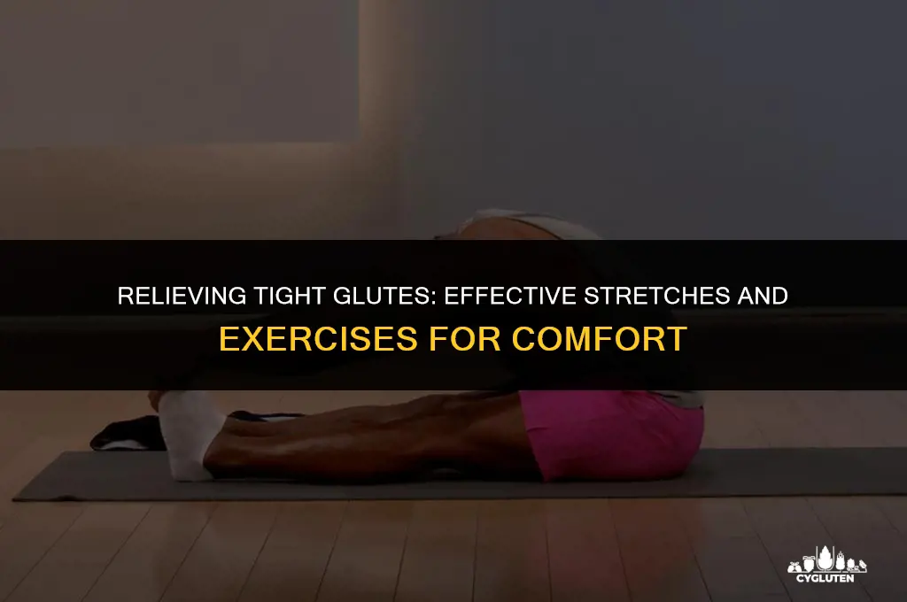 how do i get rid of tight glutes