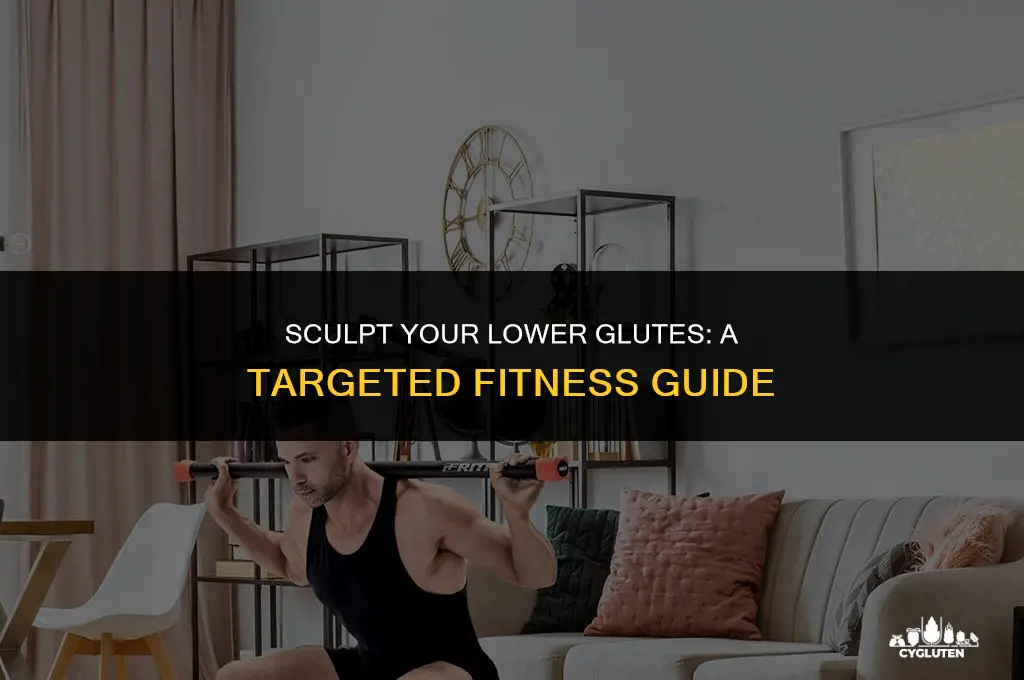 how do i target my lower glutes