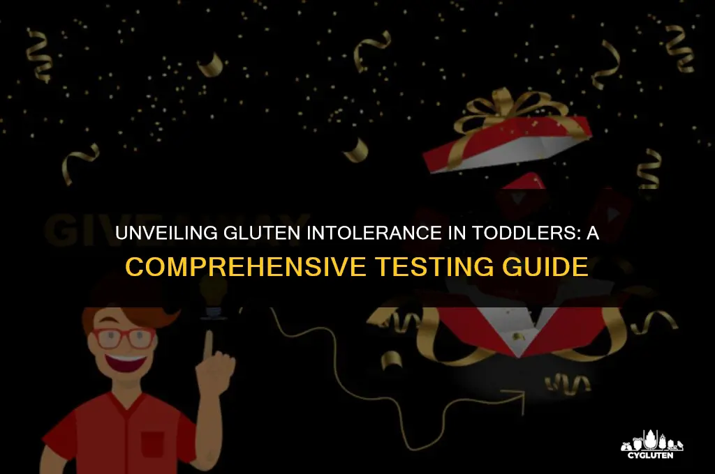 how do they test for gluten intolerance in toddlers