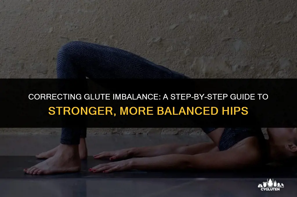 how do you fix a glute imbalance