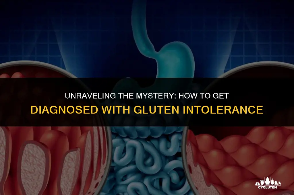 how do you get diagnosed with gluten intolerance