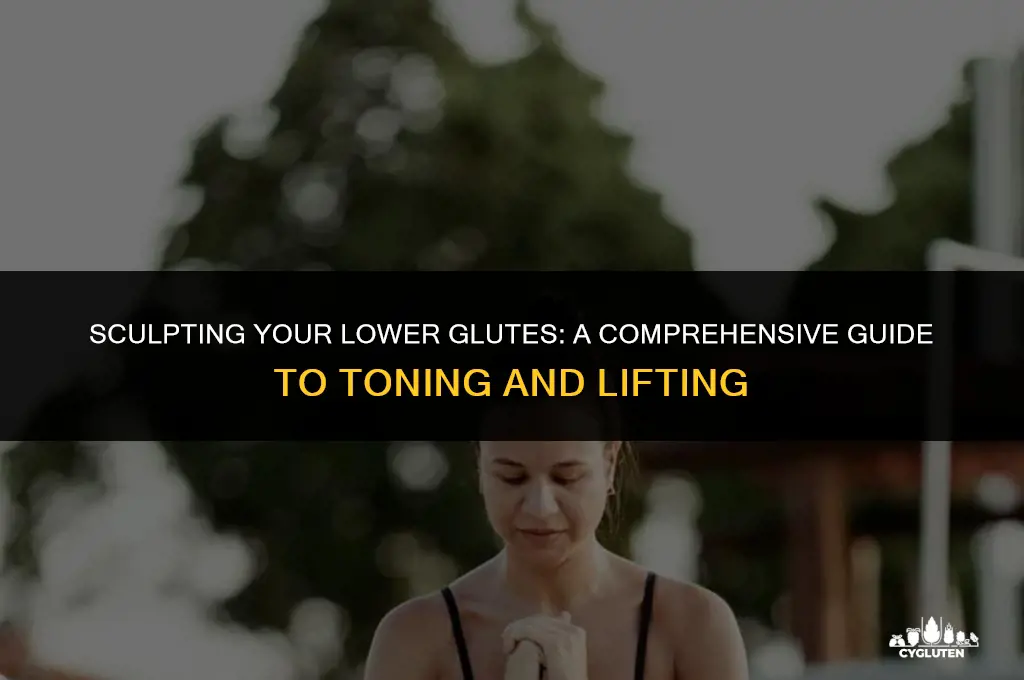 how do you lift your lower glutes