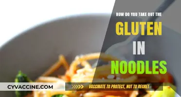 Gluten-Free Noodles: A Simple Guide to Removing Gluten