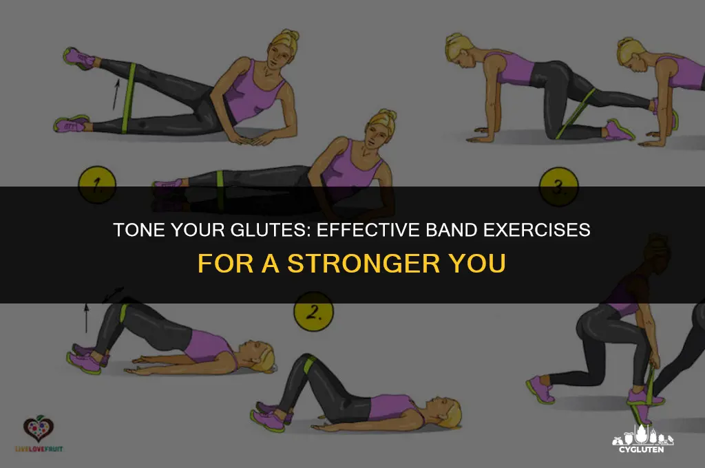 how do you workout your glutes with exercise bands