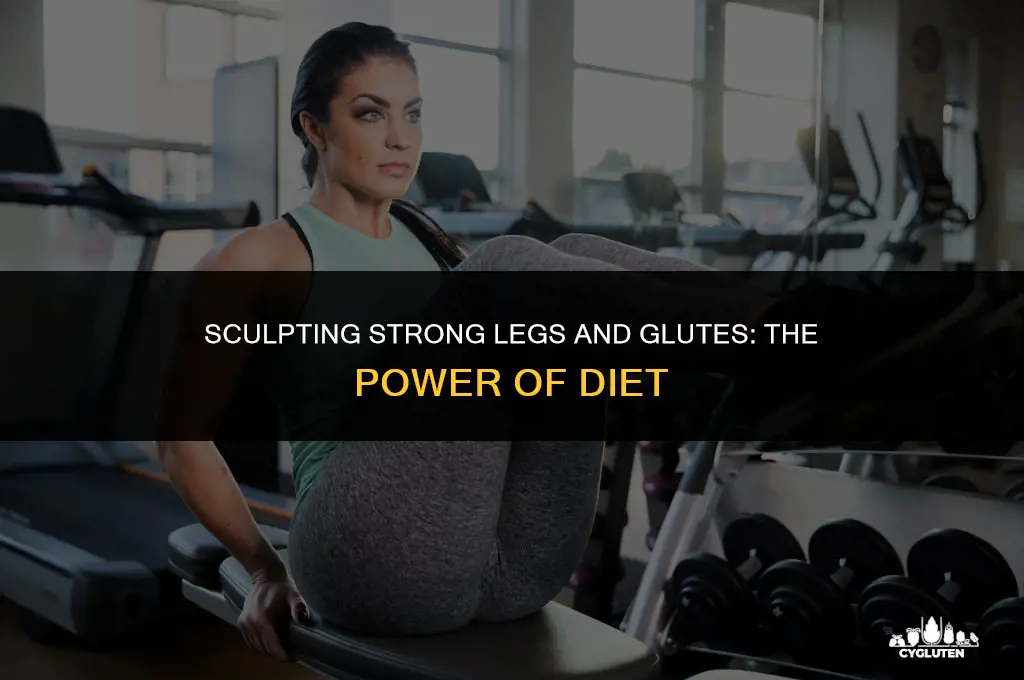 how does diet affect legs and glutes
