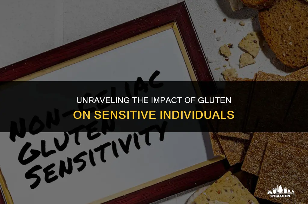 how does gluten affect people that are sensitive to it