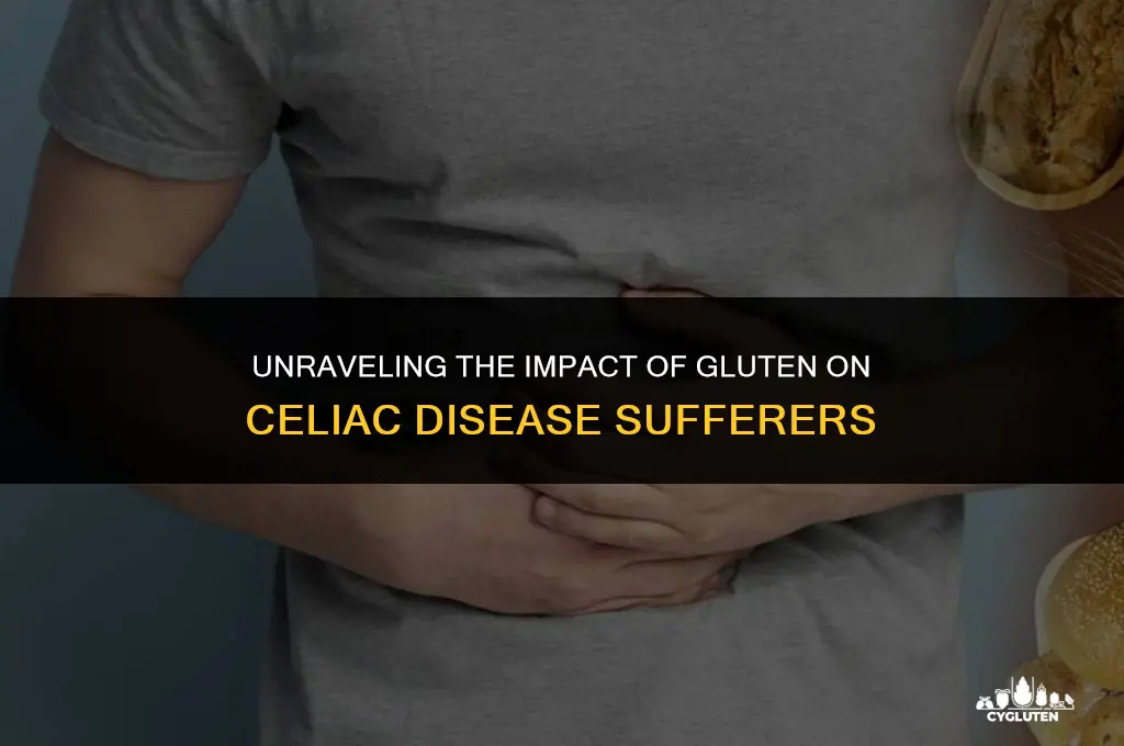 how does gluten affect someone with celiac disease