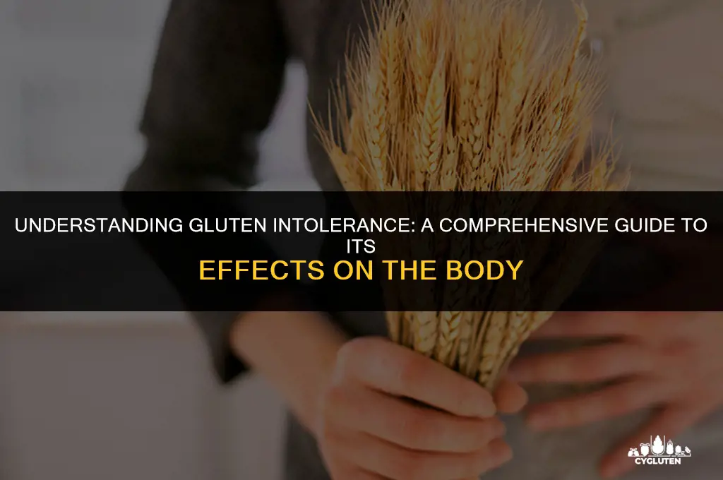 how does gluten intolerance affect your body