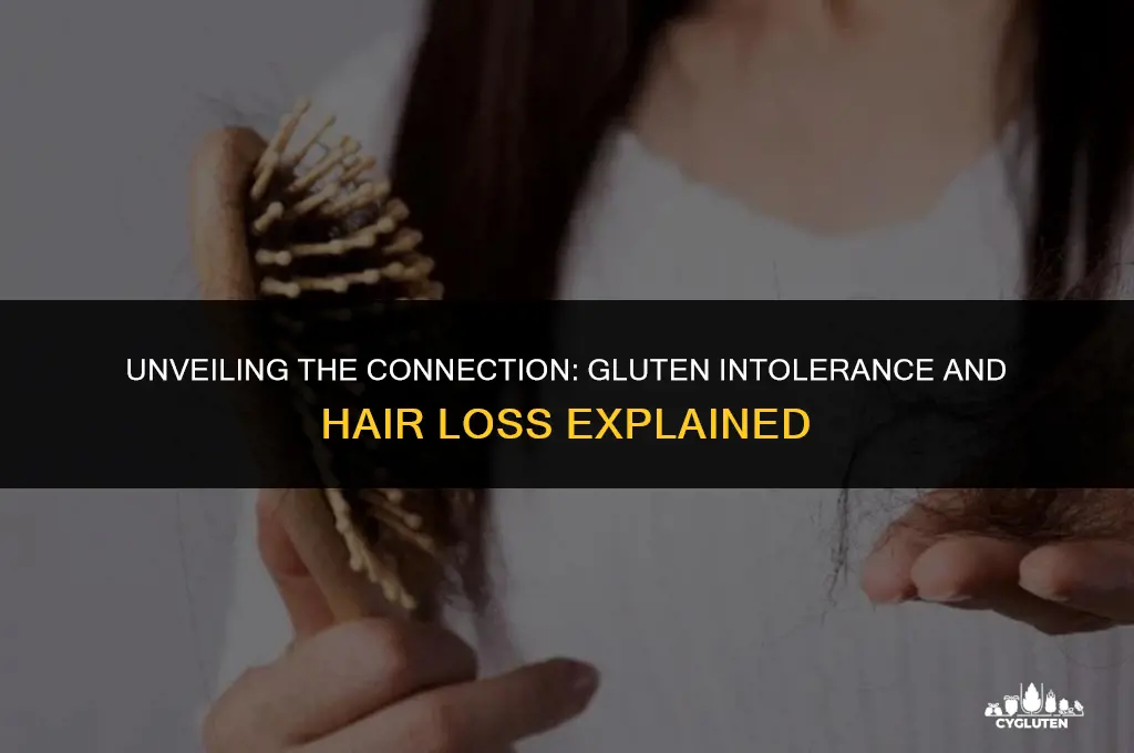 how does gluten intolerance cause hair loss
