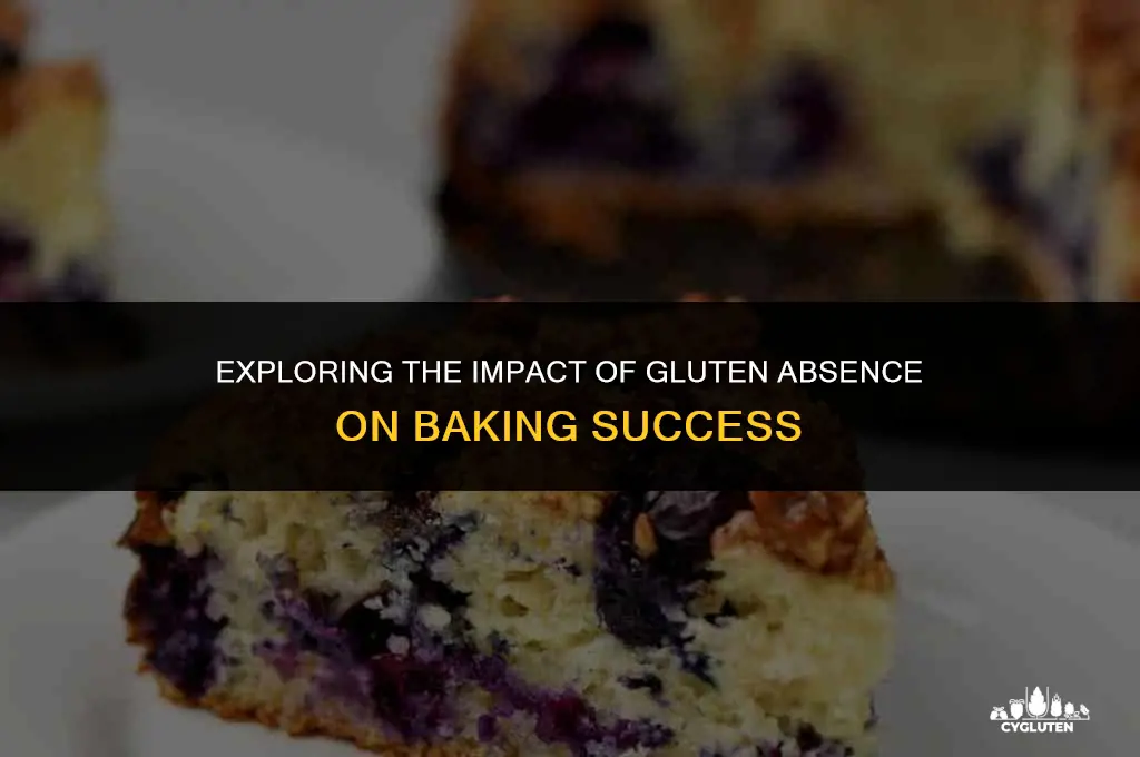 how does lack of gluten affect baking