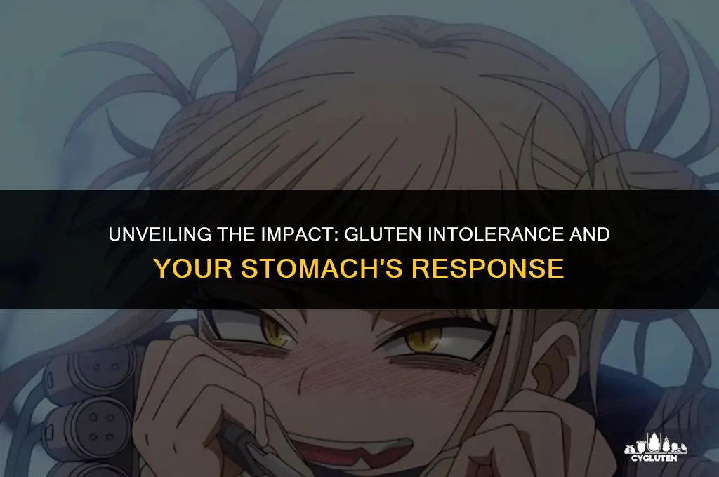 how gluten affects your stomach if you are gluten intolerant