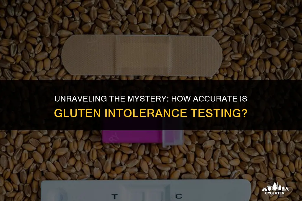 how good is the test for gluten intolerance