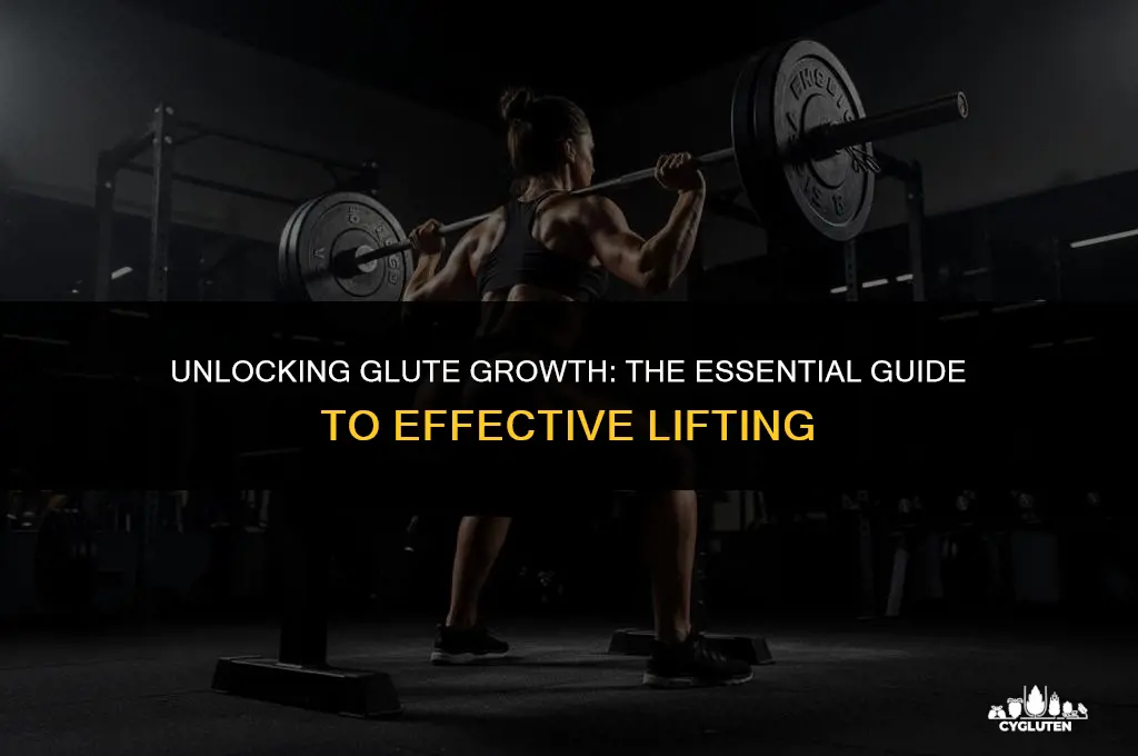 how heavy do you have to lift to grow glutes