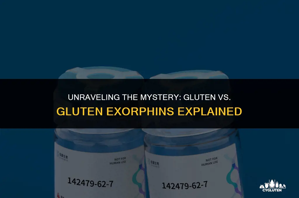how is gluten different from gluten exorphins